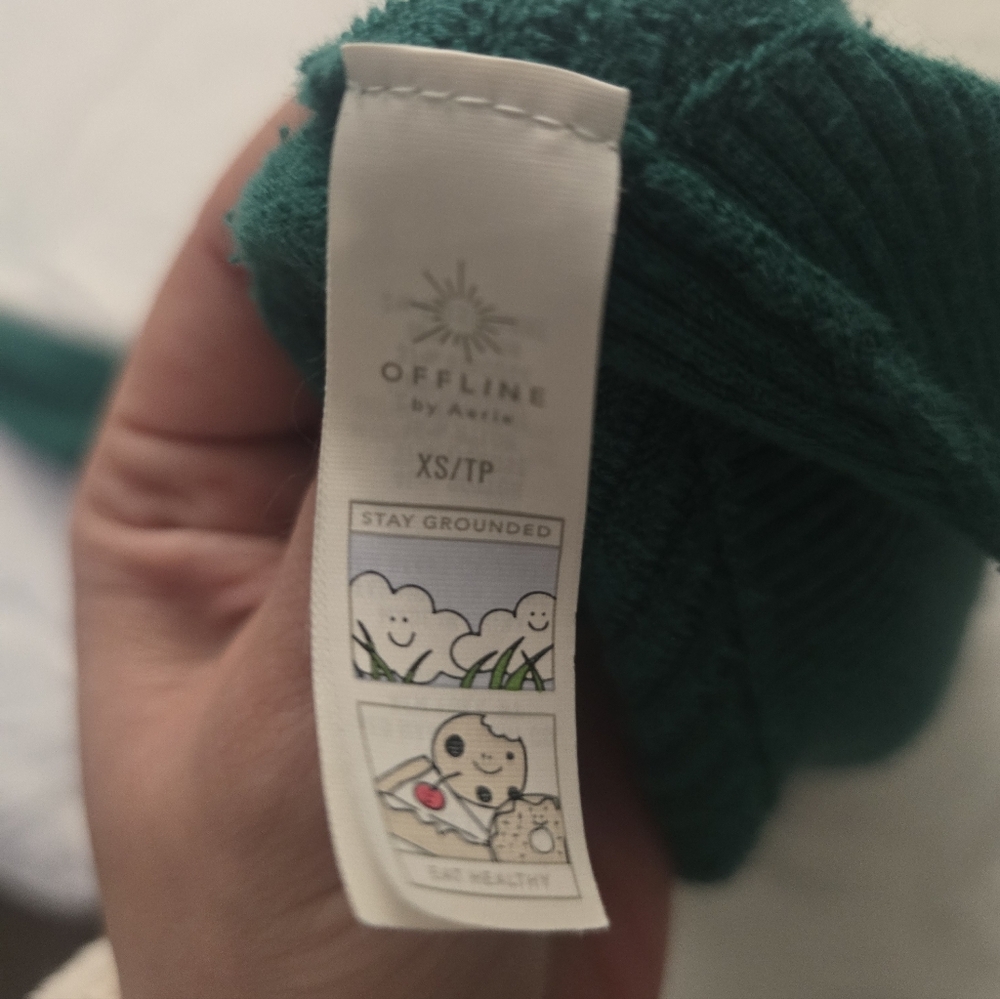 ​OFFLINE by Aerie Home Stretch Off The Shoulder Sweater - Picture 7 of 12